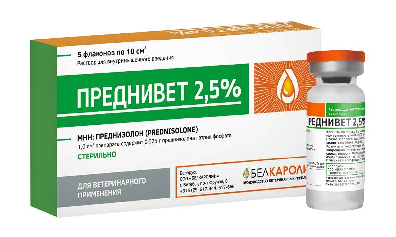 Преднивет для кошек - принцип действия